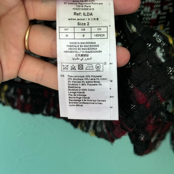 BA&SH Veste Ilda Luxury Knit Blazer - Picture 10 of 12